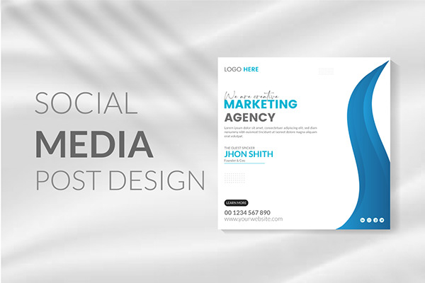 Instagram post design in Newtown