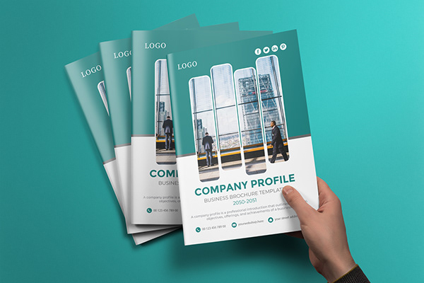 I will design corporate brochure; company profile; project propo