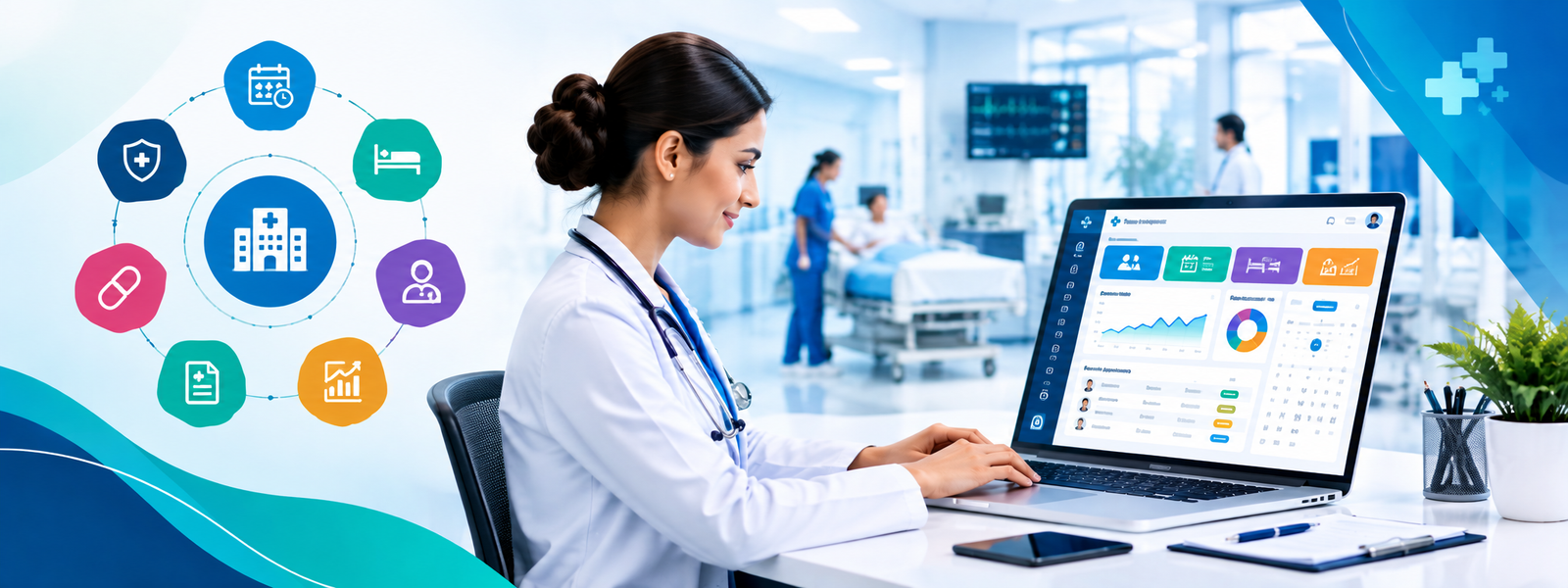 Hospital Management Software Dashboard